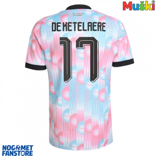 Belgija Charles De Ketelaere #17 Gostujuci Dres SP 2026 Kratak Rukav